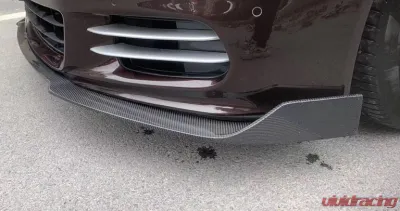VR Aero Carbon Fiber Front Lip V1 Spoiler Porsche Panamera 970 2010-2016 - VR-970-600