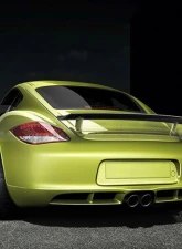 VR Aero Carbon Fiber Rear Spoiler Wing Porsche 987 Cayman 2005-2012                                     - VR-987-615 - Image 4