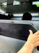 VR Aero Carbon Fiber Spare Tire Delete Rear Door Trim Mercedes G-Wagon W464 W463A                                     - VR-KF1225 - Image 4
