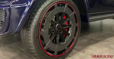 VR Aero Carbon Fiber Wheel Tire Trim Cover Mercedes G-Wagon W464 - VR-KF1226