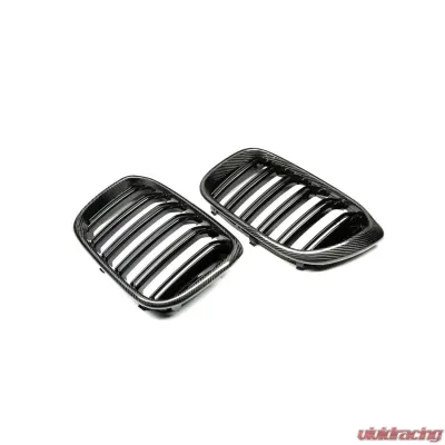 VR Aero Double Line Carbon Fiber Front Grill 2PCS BMW X4 G02 - VR-KF1251