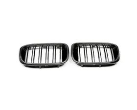 VR Aero Double Line Carbon Fiber Front Grill 2PCS BMW X4 G02