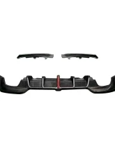 VR Aero Carbon Fiber Rear Diffuser BMW 3-Series G20/G28 | M3 G80                                     - VR-KF1314 - Image 3