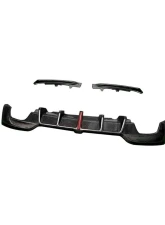 VR Aero Carbon Fiber Rear Diffuser BMW 3-Series G20/G28 | M3 G80                                     - VR-KF1314 - Image 2