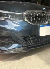 VR Aero Carbon Fiber Front Lip Spoiler BMW 3-Series G20 2019+                                     - VR-KF1324 - Image 7