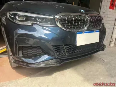 VR Aero Carbon Fiber Front Lip Spoiler BMW 3-Series G20 2019+ - VR-KF1324
