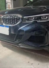 VR Aero Carbon Fiber Front Lip Spoiler BMW 3-Series G20 2019+                                     - VR-KF1324 - Image 8