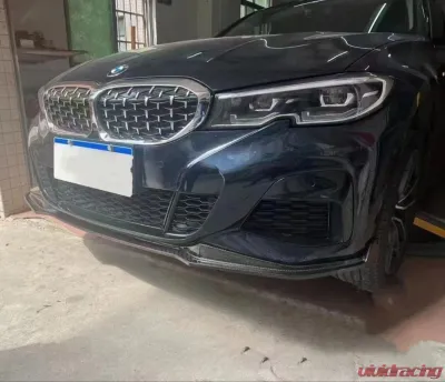 VR Aero Carbon Fiber Front Lip Spoiler BMW 3-Series G20 2019+ - VR-KF1324