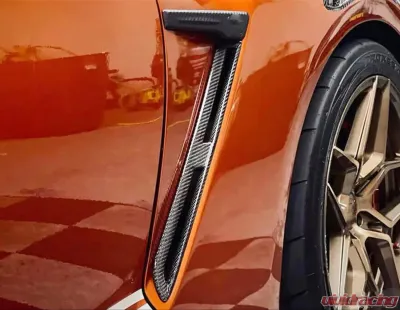 VR Aero Carbon Fiber Side Fender Trim Nissan GTR R35 2008-2016 - VR-KF1553