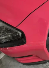 VR Aero Carbon Fiber Headlight Eyelids Nissan GT-R R35 2008-2016                                     - VR-KF1559 - Image 6