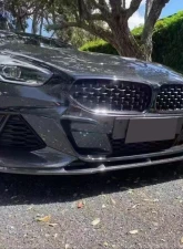 VR Aero Carbon Fiber Front Bumper Splitter BMW Z4 M40i G29                                     - VR-KF1565 - Image 5