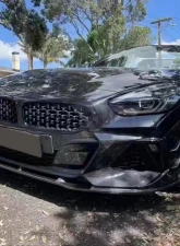 VR Aero Carbon Fiber Front Bumper Splitter BMW Z4 M40i G29                                     - VR-KF1565 - Image 4