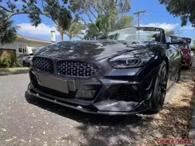 VR Aero Carbon Fiber Front Bumper Splitter BMW Z4 M40i G29 - VR-KF1565
