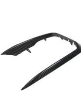 VR Aero Carbon Fiber Front Lip Splitter w/Canard Flaps BMW M135i | M140i M-Sport F20                                     - VR-KF1580 - Image 3