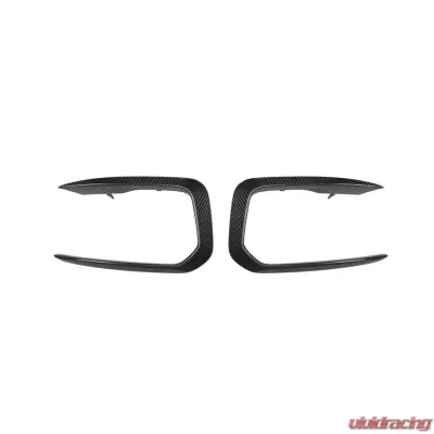 VR Aero Carbon Fiber Front Lip Splitter w/Canard Flaps BMW M135i | M140i M-Sport F20 - VR-KF1580