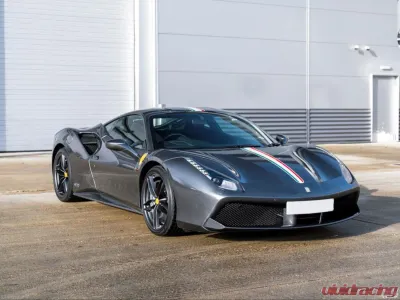 VR Aero Carbon Fiber Front Bumper Splitter Ferrari 488 - VR-KF1594