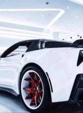 VR Aero Carbon Fiber Side Skirts Chevrolet Corvette C7                                     - VR-KF1598 - Image 4