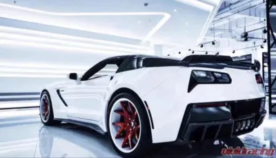 VR Aero Carbon Fiber Side Skirts Chevrolet Corvette C7 - VR-KF1598