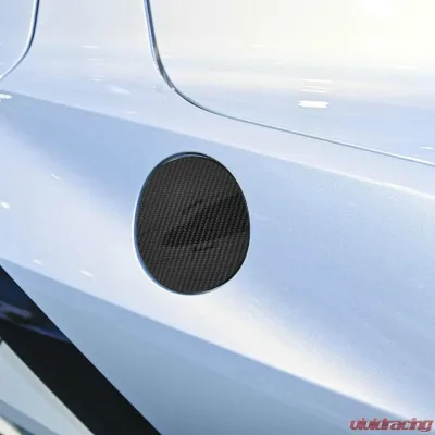 VR Aero Carbon Fiber Fuel Door Cover Chevrolet Corvette C8 - VR-KF1662