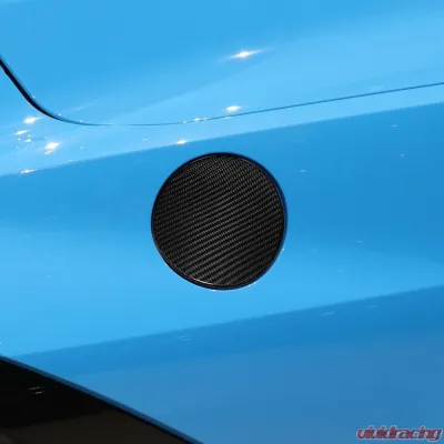 VR Aero Carbon Fiber Fuel Door Cover Chevrolet Corvette C8 - VR-KF1662