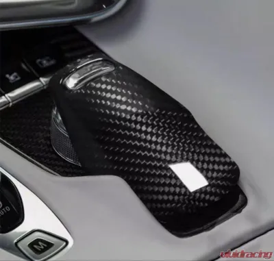 VR Aero Carbon Fiber Shift Knob Bar Cover Chevrolet Corvette C8 - VR-KF1663