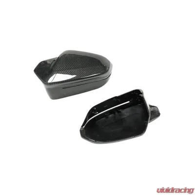 VR Aero Carbon Fiber with ABS Rearview Mirror Cover BMW 5 Series I5 G60 7 Series G70 - VR-KF1680