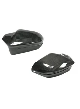 VR Aero Carbon Fiber with ABS Rearview Mirror Cover BMW 5 Series I5 G60 7 Series G70                                     - VR-KF1680 - Image 4