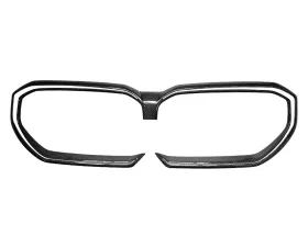 VR Aero Carbon Fiber Front Kidney Grill Insert Trim Cover BMW 5 Series G60/G68 M Sport