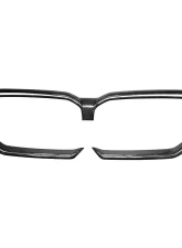 VR Aero Carbon Fiber Front Kidney Grill Insert Trim Cover BMW 5 Series G60/G68 M Sport                                     - VR-KF1685 - Image 7