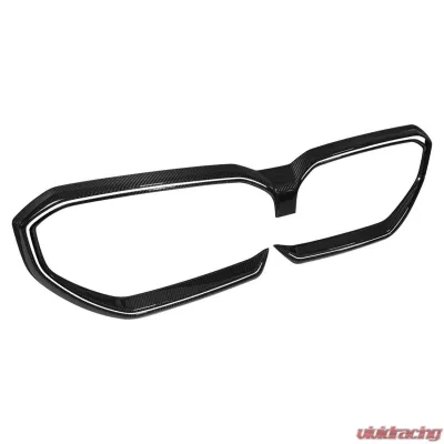 VR Aero Carbon Fiber Front Kidney Grill Insert Trim Cover BMW 5 Series G60/G68 M Sport - VR-KF1685
