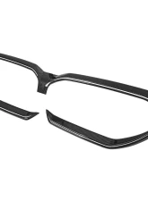 VR Aero Carbon Fiber Front Kidney Grill Insert Trim Cover BMW 5 Series G60/G68 M Sport                                     - VR-KF1685 - Image 3