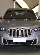 VR Aero Carbon Fiber Front Bumper Air Vent Fins Cover Trim BMW X5 2023-2025                                     - VR-KF1689 - Image 9