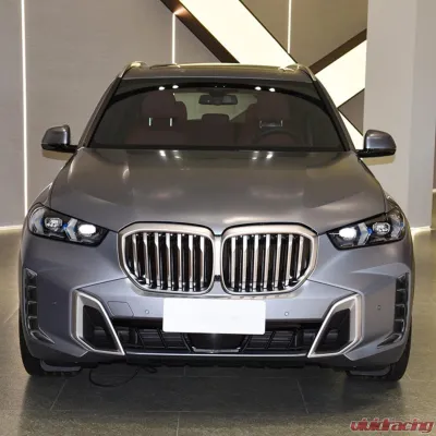 VR Aero Carbon Fiber Front Bumper Air Vent Fins Cover Trim BMW X5 2023-2025 - VR-KF1689