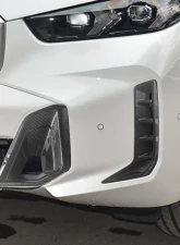 VR Aero Carbon Fiber Front Bumper Air Vent Fins Cover Trim BMW X5 2023-2025                                     - VR-KF1689 - Image 8