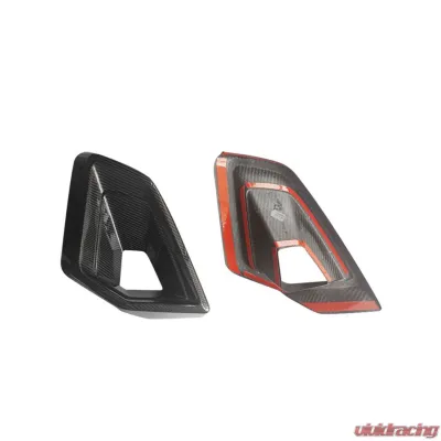 VR Aero Carbon Fiber Front Inside Air Vent Covers BMW X5 2023-2025 - VR-KF1691