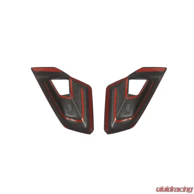 VR Aero Carbon Fiber Front Inside Air Vent Covers BMW X5 2023-2025 - VR-KF1691