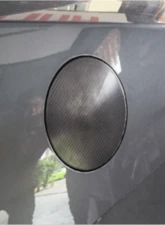 VR Aero Carbon Fiber Fuel Door Cover Ford Mustang S650 Dark Horse                                     - VR-KF1692 - Image 3