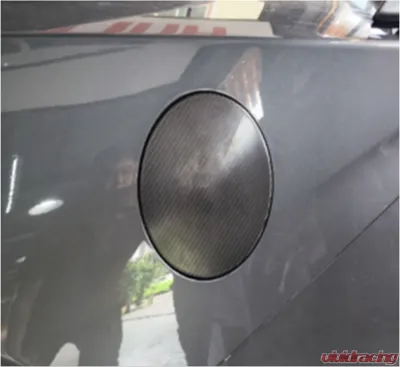 VR Aero Carbon Fiber Fuel Door Cover Ford Mustang S650 Dark Horse - VR-KF1692