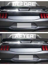 VR Aero Carbon Fiber Rear Bumper Lamp Cover Ford Mustang S650 Dark Horse                                     - VR-KF1693 - Image 7