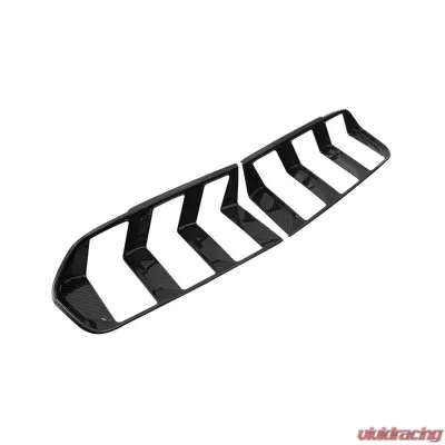 VR Aero Carbon Fiber Rear Bumper Lamp Cover Ford Mustang S650 Dark Horse - VR-KF1693