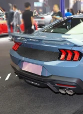 VR Aero Carbon Fiber Rear Trunk Cover Ford Mustang S650 Dark Horse                                     - VR-KF1694 - Image 7