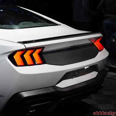 VR Aero Carbon Fiber Rear Trunk Cover Ford Mustang S650 Dark Horse - VR-KF1694