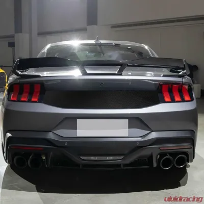 VR Aero Carbon Fiber Rear Trunk Cover Ford Mustang S650 Dark Horse - VR-KF1694