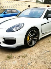 VR Aero Carbon Fiber Front Lip V2 Spoiler Porsche Panamera 970 2010-2016                                     - VR-970-602 - Image 5