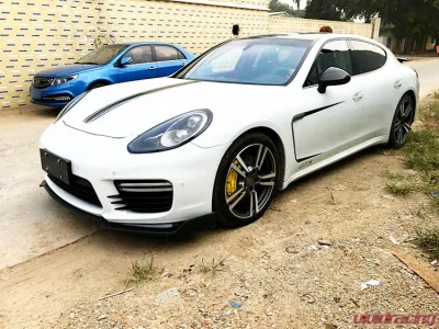 VR Aero Carbon Fiber Front Lip V2 Spoiler Porsche Panamera 970 2010-2016 - VR-970-602