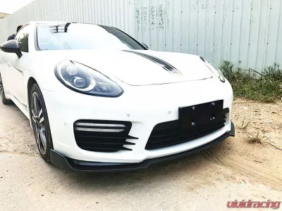 VR Aero Carbon Fiber Front Lip V2 Spoiler Porsche Panamera 970 2010-2016 - VR-970-602