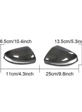 VR Aero Carbon Fiber Replacement Mirror Covers Mercedes C-Class W205 | S-Class W222 2015-2018                                     - VR-W205-651 - Image 20
