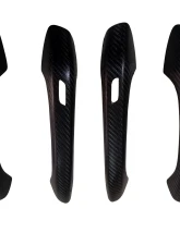 VR Aero Carbon Fiber Door Handle Cover Set Porsche Cayenne 2018-2021                                     - VR-9YA-640 - Image 4