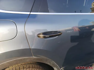 VR Aero Carbon Fiber Door Handle Cover Set Porsche Cayenne 2018-2021 - VR-9YA-640