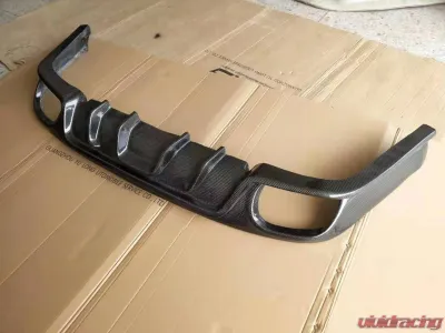 VR Aero Carbon Fiber Rear Diffuser V2 Porsche Panamera 971 2017-2022 - VR-971-612